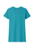 Next Level NL6610/6610 Womens CVC Jersey Short Sleeve Crewneck T-Shirt Bondi Blue Flat Front