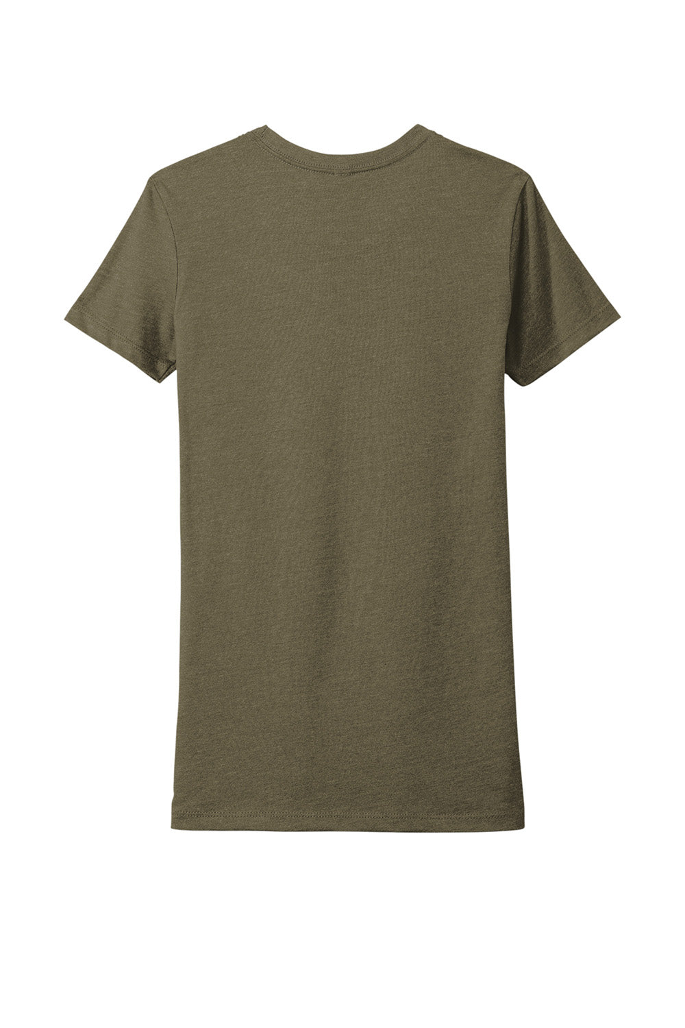 Next Level NL6610/6610 Womens CVC Jersey Short Sleeve Crewneck T-Shirt Military Green Flat Back