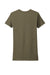 Next Level NL6610/6610 Womens CVC Jersey Short Sleeve Crewneck T-Shirt Military Green Flat Back