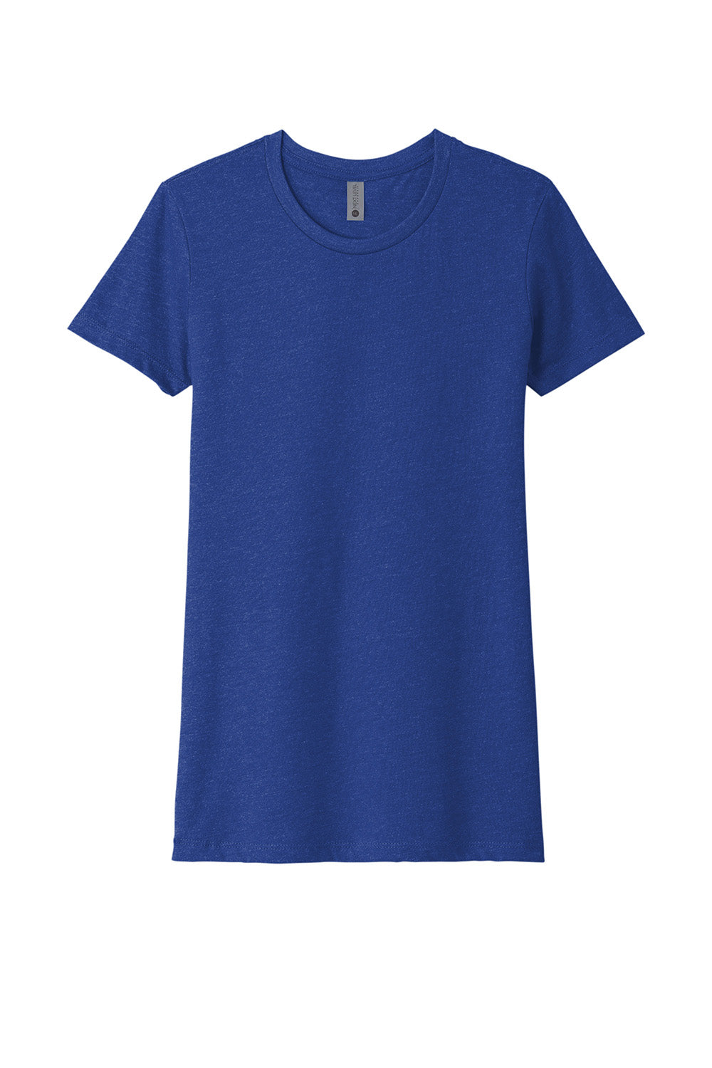 Next Level NL6610/6610 Womens CVC Jersey Short Sleeve Crewneck T-Shirt Royal Blue Flat Front