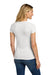 Next Level NL6710/6710 Womens Jersey Short Sleeve Crewneck T-Shirt Heather White Model Back