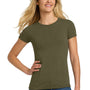 Next Level Womens Jersey Short Sleeve Crewneck T-Shirt - Military Green