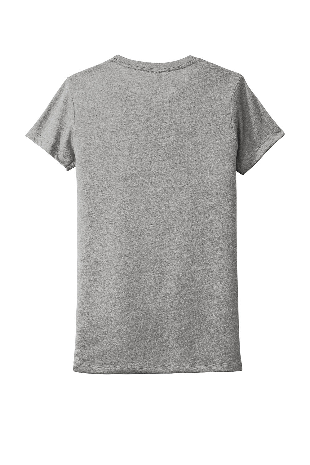 Next Level NL6710/6710 Womens Jersey Short Sleeve Crewneck T-Shirt Heather Grey Flat Back