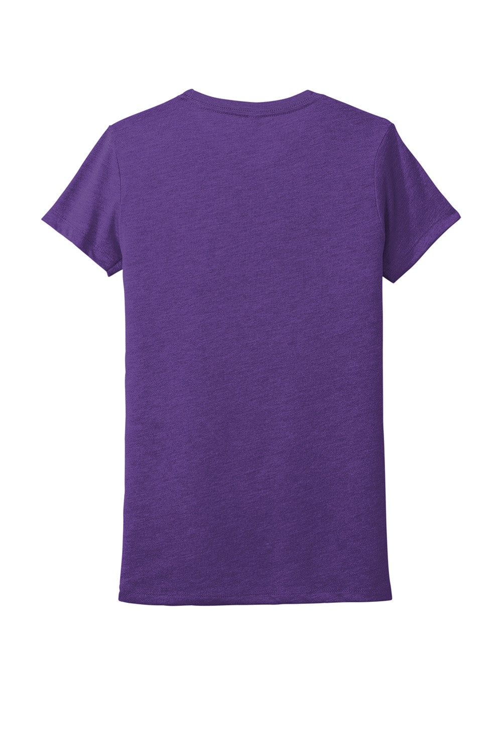 Next Level NL6710/6710 Womens Jersey Short Sleeve Crewneck T-Shirt Purple Rush Flat Back