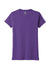 Next Level NL6710/6710 Womens Jersey Short Sleeve Crewneck T-Shirt Purple Rush Flat Front