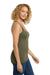 Next Level NL6733/6733 Womens Tank Top Military Green Model Side