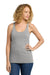 Next Level NL6733/6733 Womens Tank Top Heather Grey Model Front