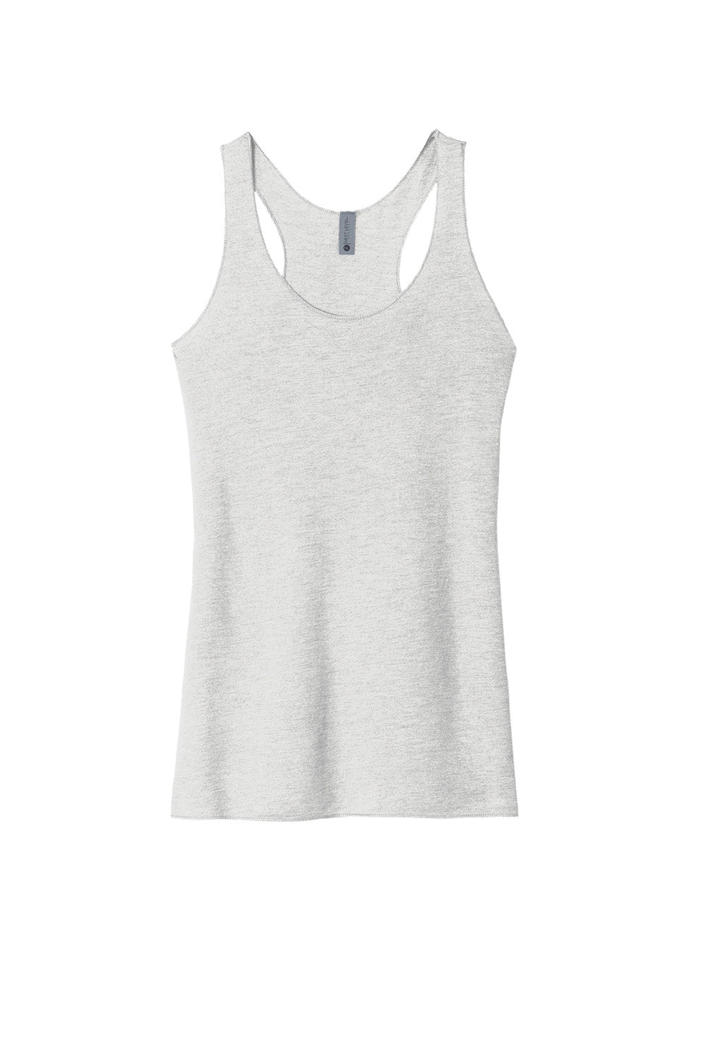 Next Level NL6733/6733 Womens Tank Top Heather White Flat Front