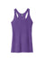 Next Level NL6733/6733 Womens Tank Top Purple Rush Flat Front