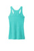 Next Level NL6733/6733 Womens Tank Top Tahiti Blue Flat Back