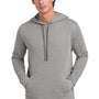 Next Level Mens PCH Fleece Hooded Sweatshirt Hoodie w/ Pockets - Heather Grey