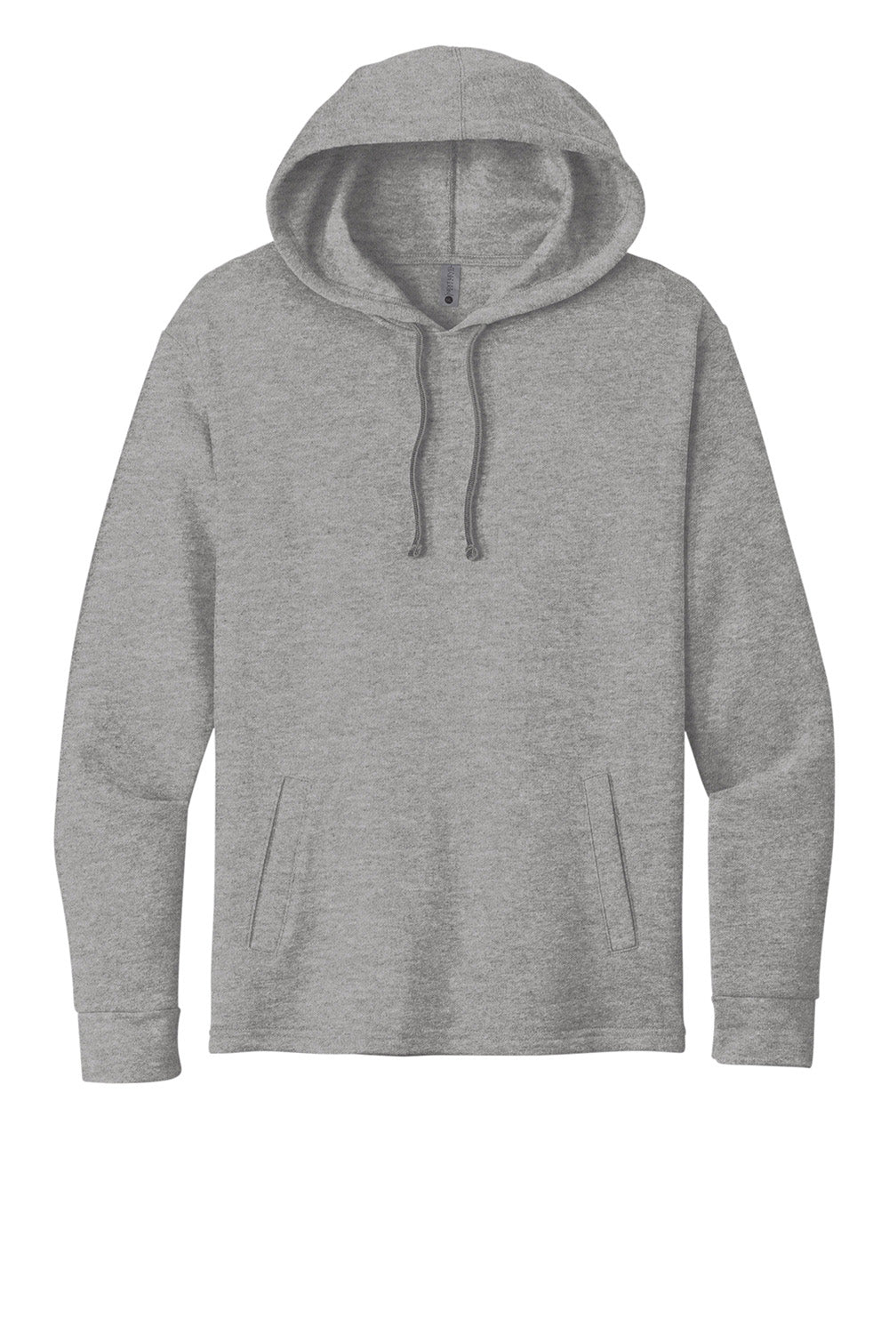 Next Level NL9300/9300 Mens PCH Fleece Hooded Sweatshirt Hoodie w/ Pockets Heather Grey Flat Front