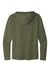 Next Level NL9300/9300 Mens PCH Fleece Hooded Sweatshirt Hoodie w/ Pockets Heather Military Green Flat Back