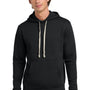 Next Level Mens Fleece Hooded Sweatshirt Hoodie w/ Pouch Pocket - Graphite Black