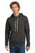 Next Level NL9303/9303 Mens Fleece Hooded Sweatshirt Hoodie w/ Pouch Pocket Heavy Metal Grey Model Front