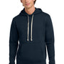 Next Level Mens Fleece Hooded Sweatshirt Hoodie w/ Pouch Pocket - Midnight Navy Blue