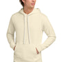 Next Level Mens Fleece Hooded Sweatshirt Hoodie w/ Pouch Pocket - Natural