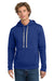 Next Level NL9303/9303 Mens Fleece Hooded Sweatshirt Hoodie w/ Pouch Pocket Royal Blue Model Front