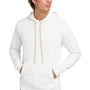 Next Level Mens Fleece Hooded Sweatshirt Hoodie w/ Pouch Pocket - White