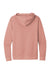 Next Level NL9303/9303 Mens Fleece Hooded Sweatshirt Hoodie w/ Pouch Pocket Desert Pink Flat Back