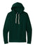 Next Level NL9303/9303 Mens Fleece Hooded Sweatshirt Hoodie w/ Pouch Pocket Forest Green Flat Front