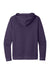 Next Level NL9303/9303 Mens Fleece Hooded Sweatshirt Hoodie w/ Pouch Pocket Galaxy Purple Flat Back