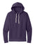 Next Level NL9303/9303 Mens Fleece Hooded Sweatshirt Hoodie w/ Pouch Pocket Galaxy Purple Flat Front