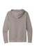 Next Level NL9303/9303 Mens Fleece Hooded Sweatshirt Hoodie w/ Pouch Pocket Lead Grey Flat Back