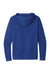 Next Level NL9303/9303 Mens Fleece Hooded Sweatshirt Hoodie w/ Pouch Pocket Royal Blue Flat Back