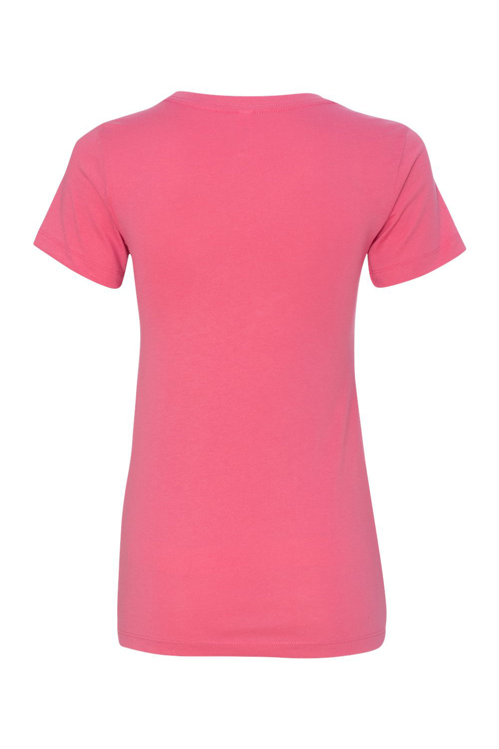 Next Level N1510/1510 Womens Ideal Jersey Short Sleeve Crewneck T-Shirt Hot Pink Flat Back