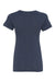 Next Level N1510/1510 Womens Ideal Jersey Short Sleeve Crewneck T-Shirt Indigo Blue Flat Back