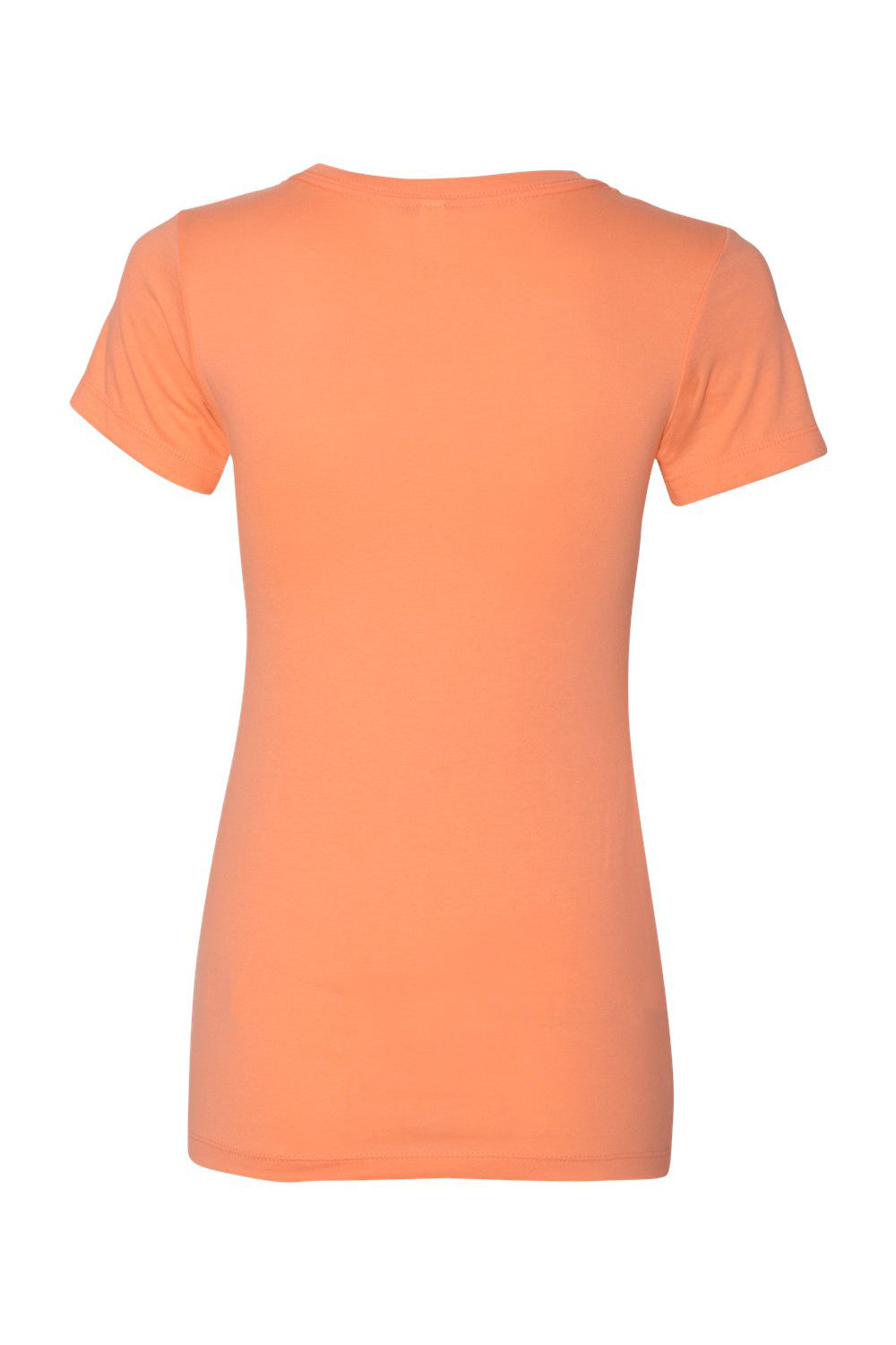 Next Level N1510/1510 Womens Ideal Jersey Short Sleeve Crewneck T-Shirt Light Orange Flat Back