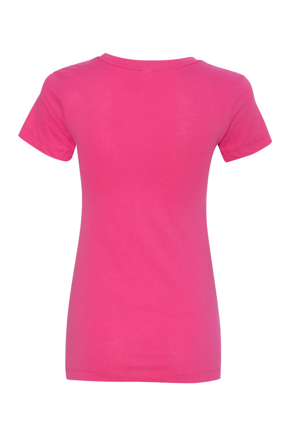 Next Level N1510/1510 Womens Ideal Jersey Short Sleeve Crewneck T-Shirt Raspberry Pink Flat Back