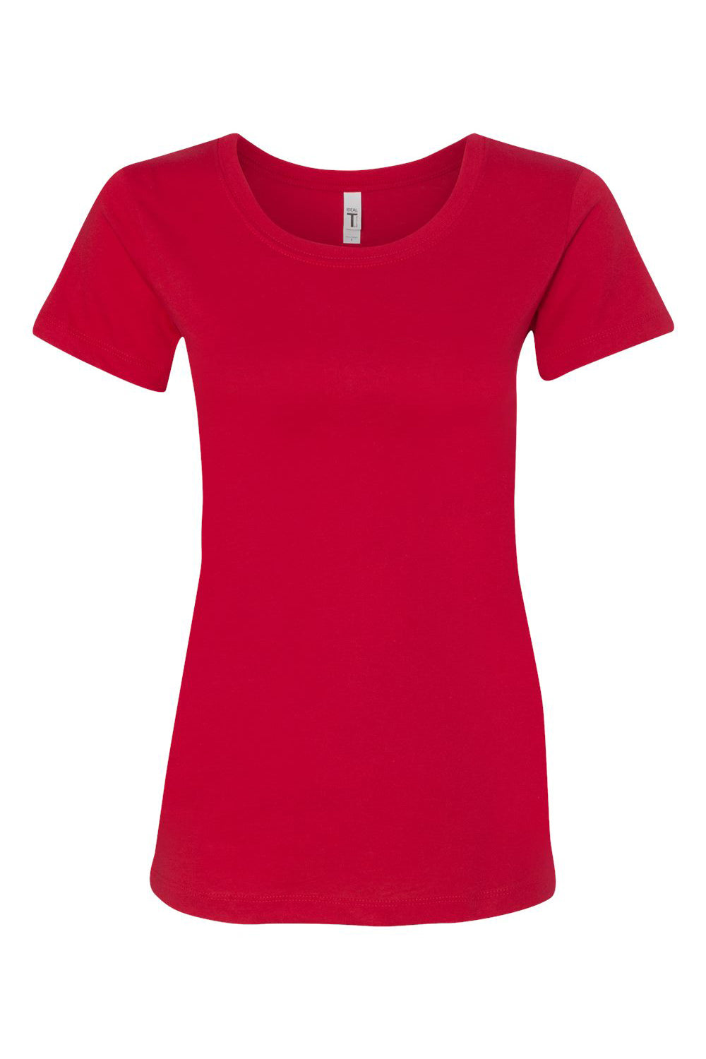 Next Level N1510/1510 Womens Ideal Jersey Short Sleeve Crewneck T-Shirt Red Flat Front