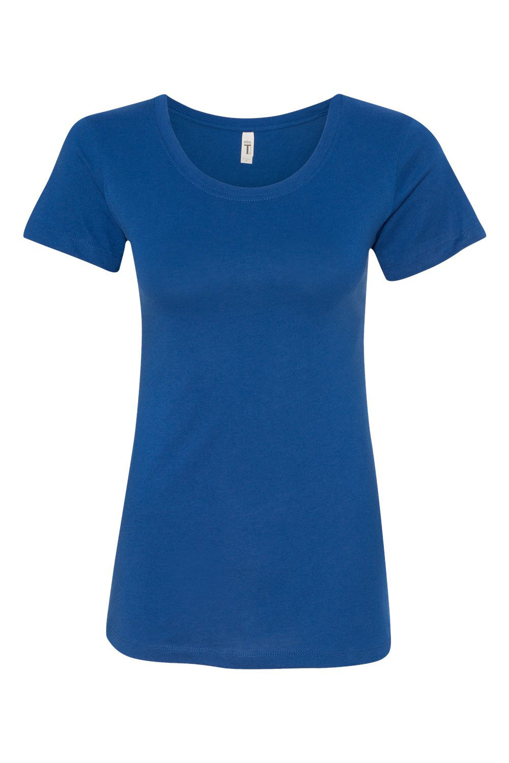 Next Level N1510/1510 Womens Ideal Jersey Short Sleeve Crewneck T-Shirt Royal Blue Flat Front