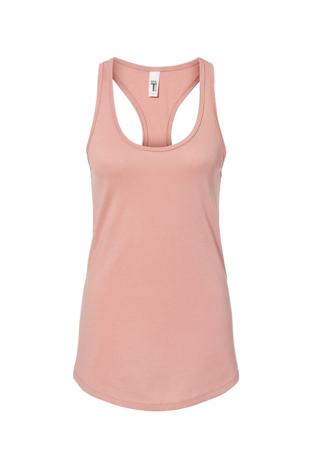 Next Level N1533/1533 Womens Ideal Jersey Tank Top Desert Pink Flat Front