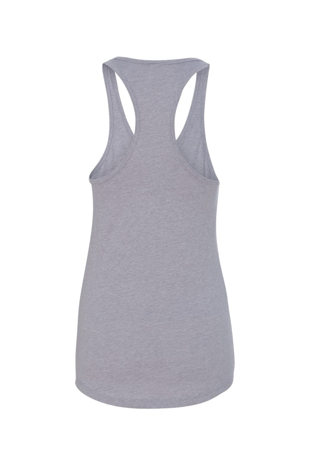 Next Level N1533/1533 Womens Ideal Jersey Tank Top Heather Grey Flat Back