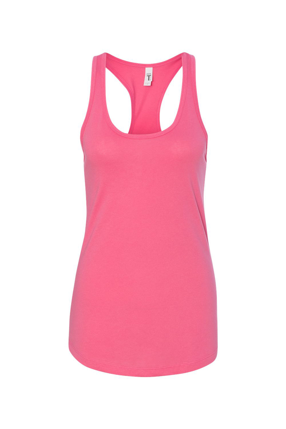 Next Level N1533/1533 Womens Ideal Jersey Tank Top Hot Pink Flat Front