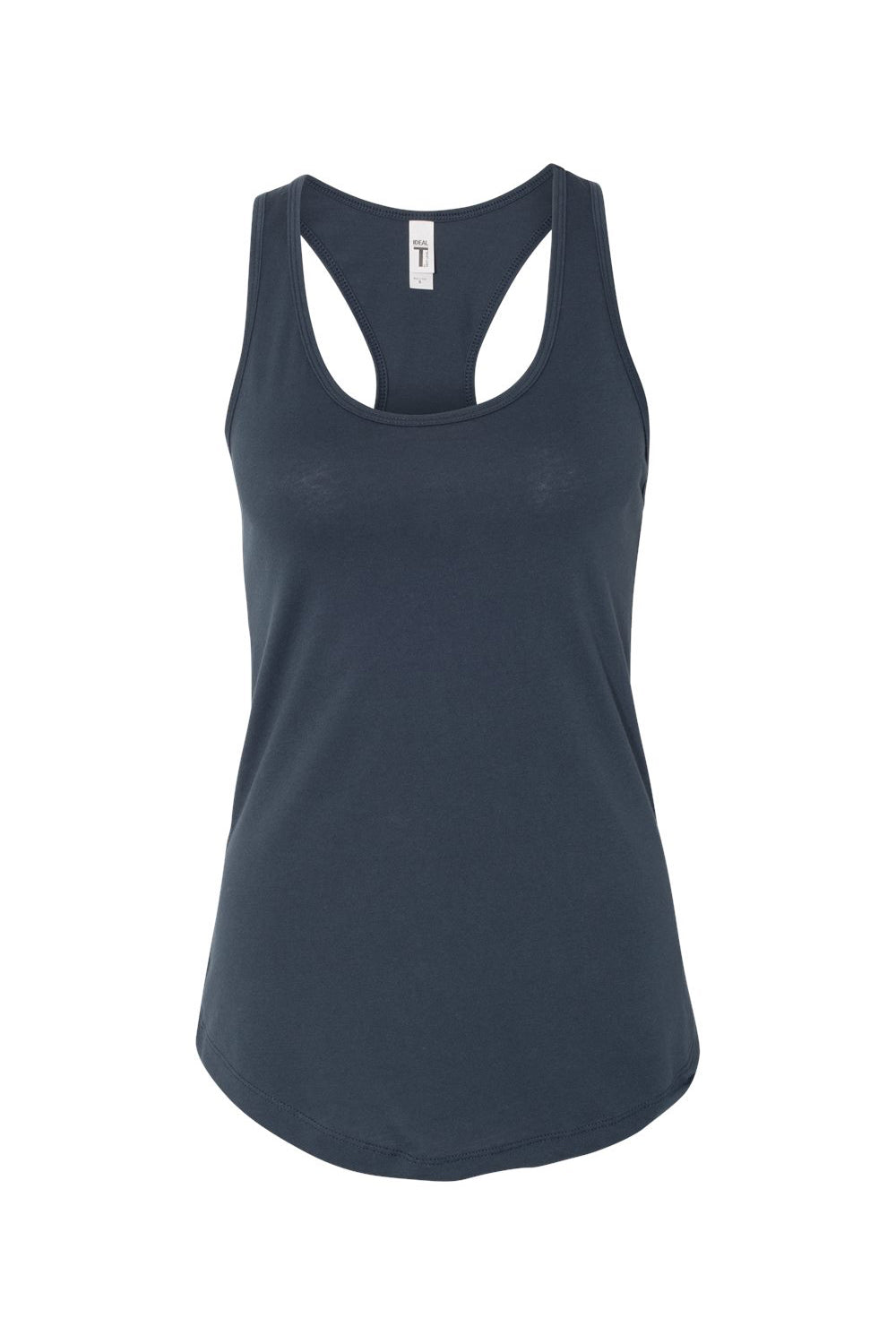 Next Level N1533/1533 Womens Ideal Jersey Tank Top Indigo Blue Flat Front