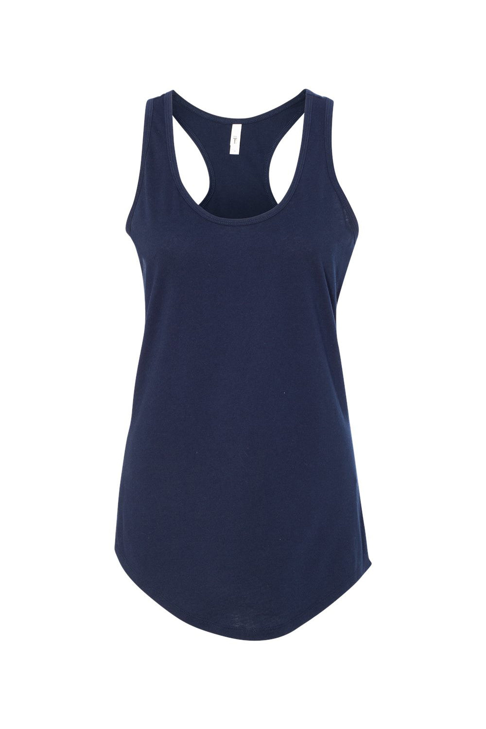 Next Level N1533/1533 Womens Ideal Jersey Tank Top Midnight Navy Blue Flat Front