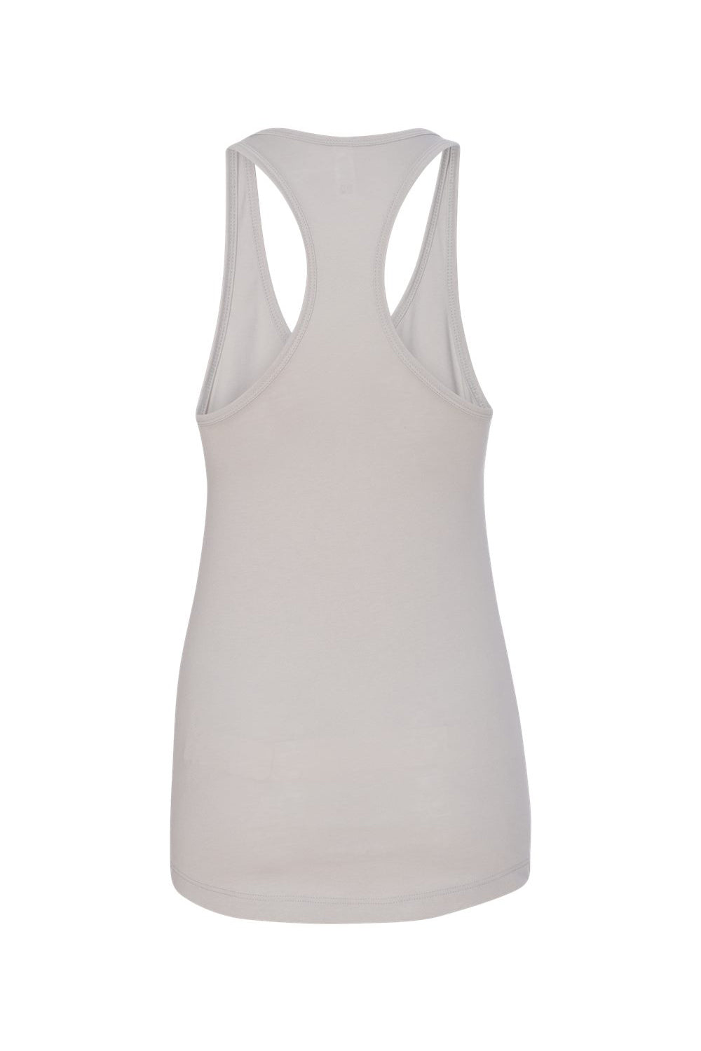 Next Level N1533/1533 Womens Ideal Jersey Tank Top Silver Grey Flat Back