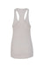 Next Level N1533/1533 Womens Ideal Jersey Tank Top Silver Grey Flat Back