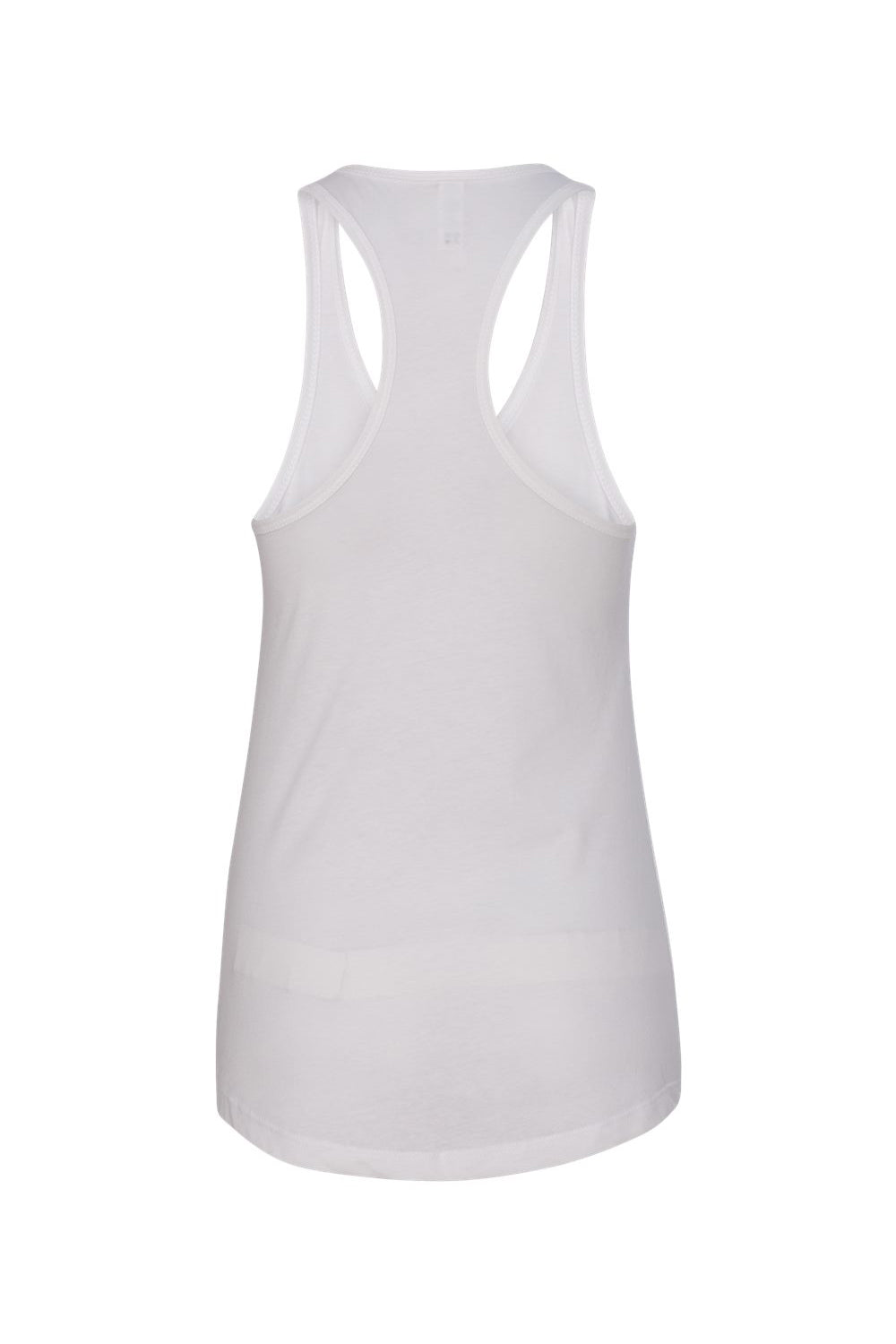 Next Level N1533/1533 Womens Ideal Jersey Tank Top White Flat Back