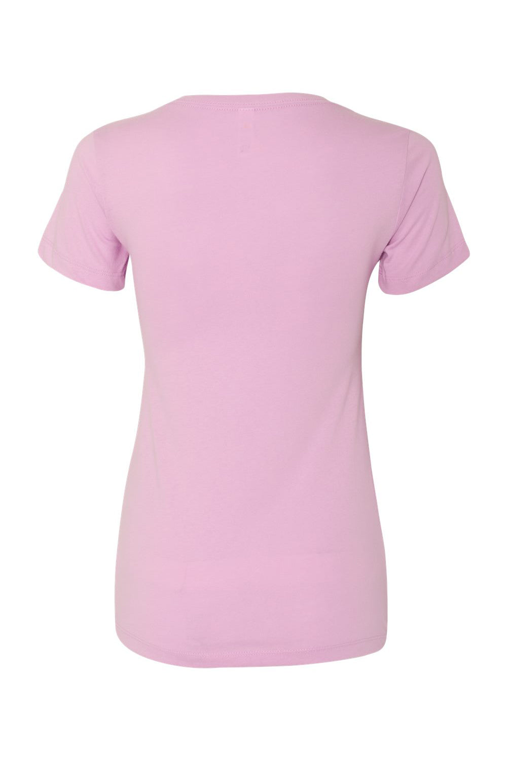 Next Level N1540/1540 Womens Ideal Jersey Short Sleeve V-Neck T-Shirt Lilac Purple Flat Back