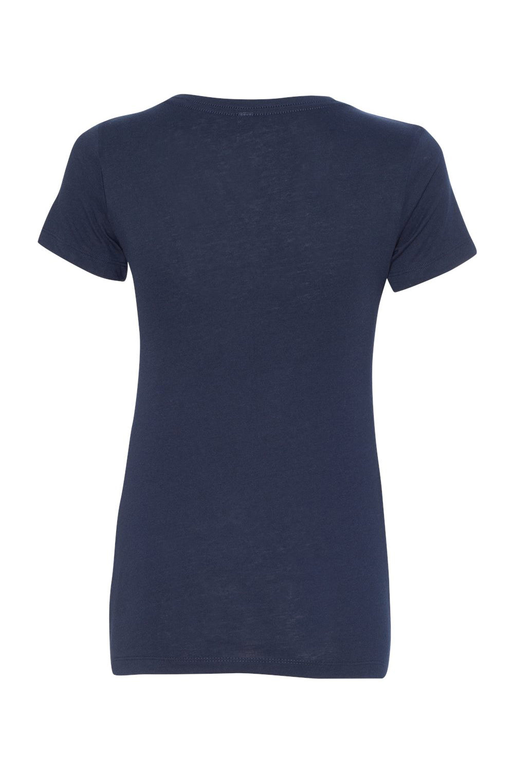 Next Level N1540/1540 Womens Ideal Jersey Short Sleeve V-Neck T-Shirt Midnight Navy Blue Flat Back