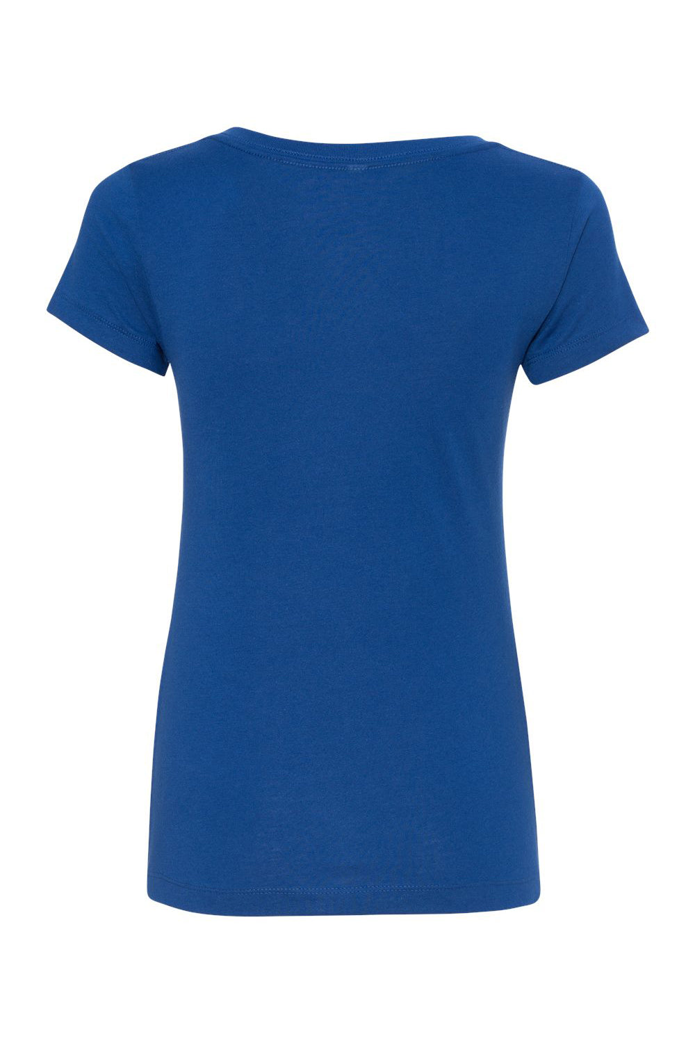 Next Level N1540/1540 Womens Ideal Jersey Short Sleeve V-Neck T-Shirt Royal Blue Flat Back