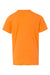 Next Level 3312 Youth CVC Jersey Short Sleeve Crewneck T-Shirt Orange Flat Back