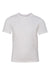 Next Level 3312 Youth CVC Jersey Short Sleeve Crewneck T-Shirt White Flat Front