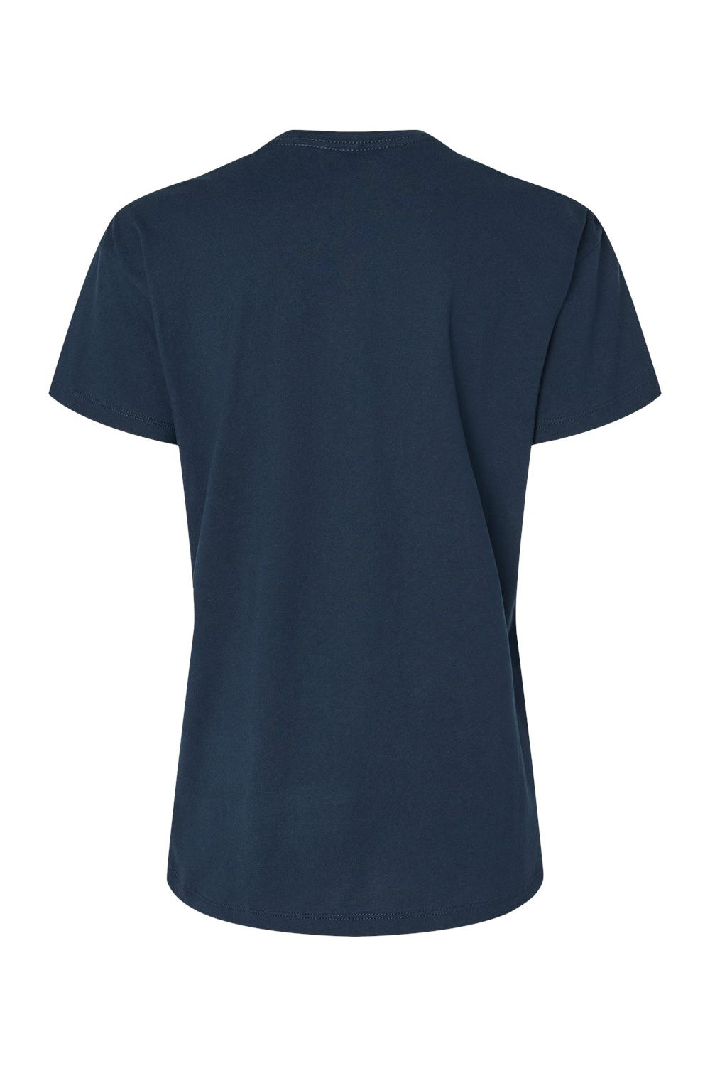 Next Level 3910NL Womens Relaxed Short Sleeve Crewneck T-Shirt Midnight Navy Blue Flat Back