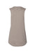 Next Level NL5013/N5013/5013 Womens Festival Muscle Tank Top Ash Grey Flat Back